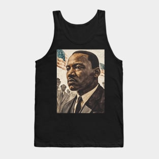 Inspire Unity: Festive Martin Luther King Day Art, Equality Designs, and Freedom Tributes! Tank Top